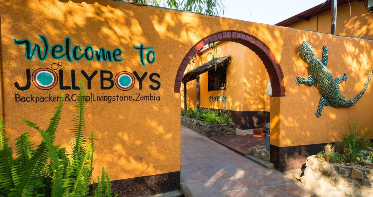 A Pousada Jollyboys Backpackers Livingstone Exterior foto